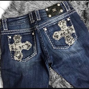 Miss Me Jeans; Bootcut 28x32